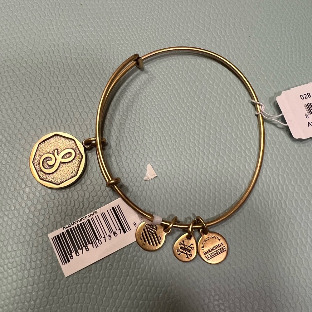 Brand new bracelet with S charm